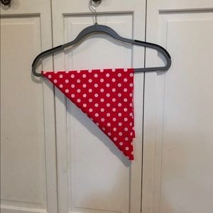 Polka dot bandana